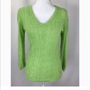 Ralph Lauren lime green sweater